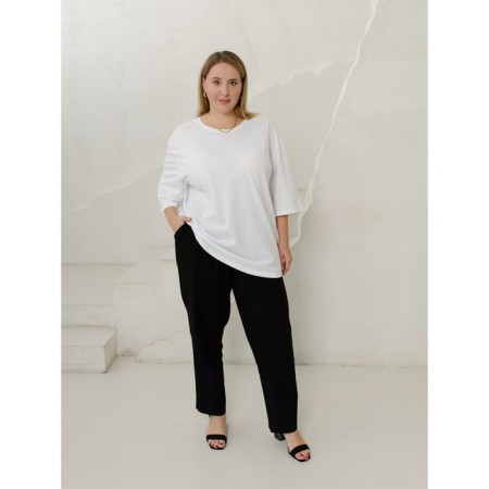 Female T-shirt, size 76-78, white color-1