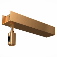 Ceiling base for power supply with power supply ST LUCE. ST026.209.00. Farm, 26.5x5.5x12.4 cm, golden color