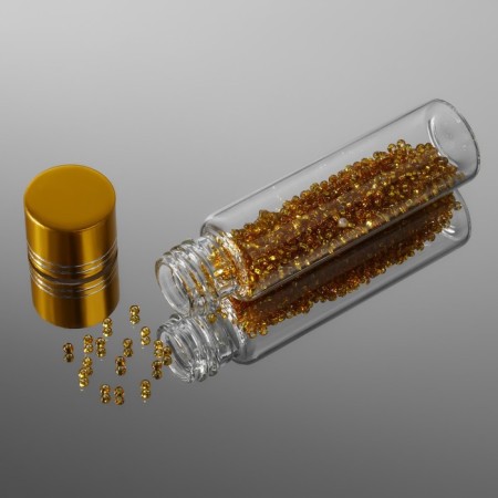 Jars for storing beads, D = 2.2 × 8 cm, 5 pcs-3