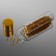 Jars for storing beads, D = 2.2 × 8 cm, 5 pcs