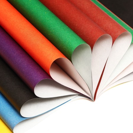 Color A4 paper, 18 sheets, 10 colors "Raccoon crumb", magical (gold + silver), newspaper, on the bracket-7
