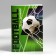 Chancellery set: notebook coloring, stencils, stickers and wax crayons "Football"