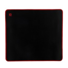 Defender Black XXL mouse mat, game, 400x355x3 mm, black and red
