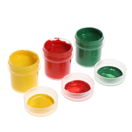 Gouache 6 colors x 20 ml, erichkrause, UV protection of brightness, in cardboard packaging-7