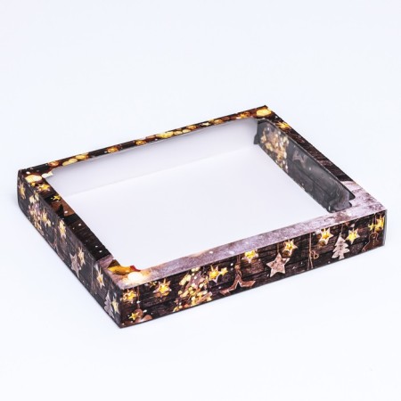 Box a team cover is, with a window, "fulfillment of desires", 26 x 21 x 4 cm-2