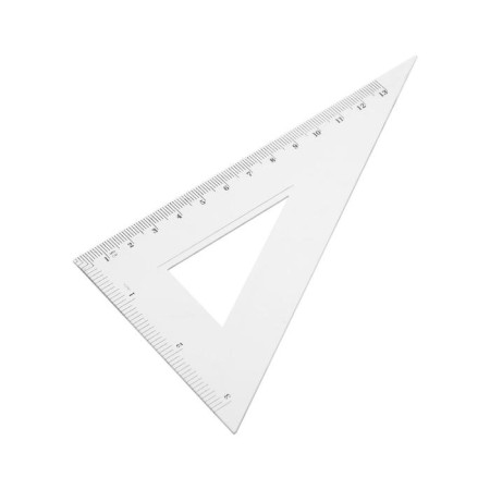Triangle 13 cm, 30 °, transparent-1