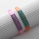 Bracelets "Demetrons" Silicone, Friend, Mix color, 20 size