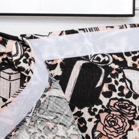 Set for the Ethel Leopard sauna Pareo with a bow+towel 80x150 cm+dressing, 100% HL-7