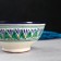Rishtan ceramics "flowers" 15 cm, small, blue