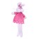 Soft toy "Bunny in a dress", 21 cm, color, species mix