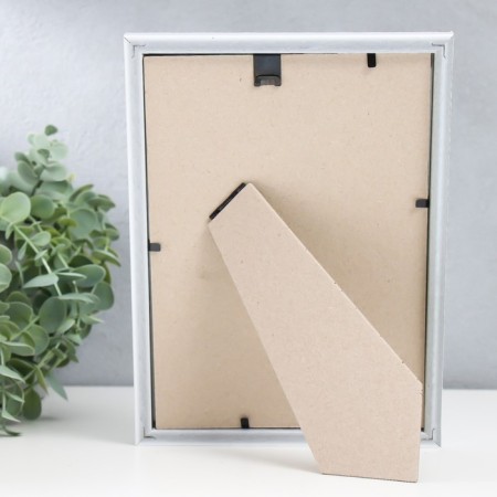 Photo frame plastic "Aron" 15x21 cm, white-4