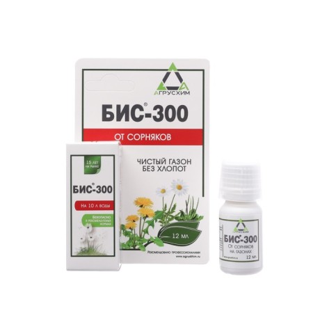 Weeds for weeds on BIS-300 lawns, 12 ml-4