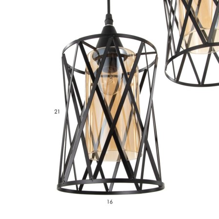 Lamp Bayerlux 2087/3bk E27 40W Black-3