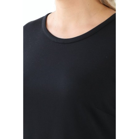 Female dress, size 56, black color-13