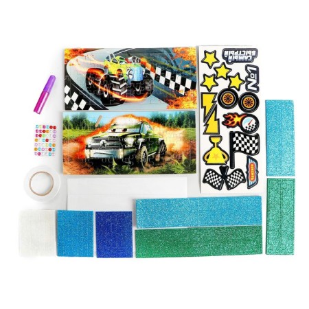 Set for creativity "Puzzle-APPLICATION" Cars-2
