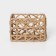 A set of wicker baskets for handmade storage LADOOM "Web", 4 pcs, beige color