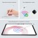 Stylus for iPad 2018-2022, 140 mAh, high-precision, sensitive to inclination, magnet, white