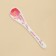 Spoon of souvenir “mothers like button”, ceramics, 2.5 x 12.5 cm.