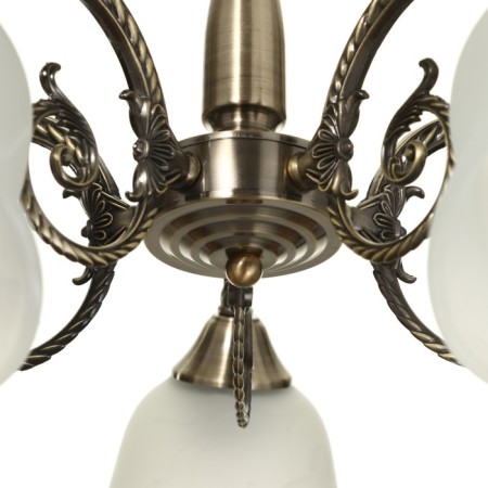 Economic Service Chandelier "Classic" 5x60W E27 bronze 66x66x36 cm-6