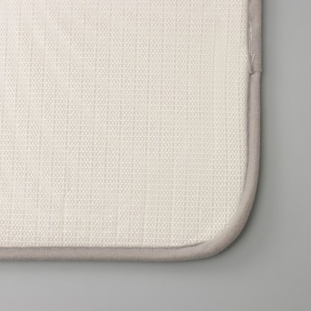 Bathroom mat “Sea bottom”, 50 × 70 cm, gray color-4