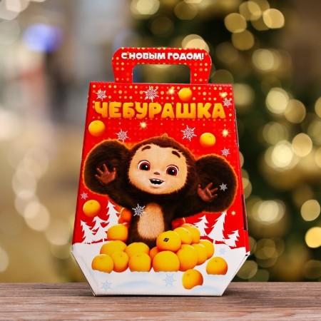 Gift box "Cheburashka", large backpack, 22.5 x 14 x 27.5 cm-3