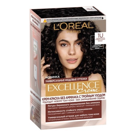 Hair Cream L’Oreal Excellence Creme Universal Nudes, 1u universal black
