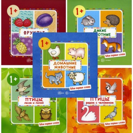 My first words. A set of 5 books. Gromova O.E., Savushkin S.N.