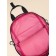 Baby bag, size 11x25x38 cm, red color