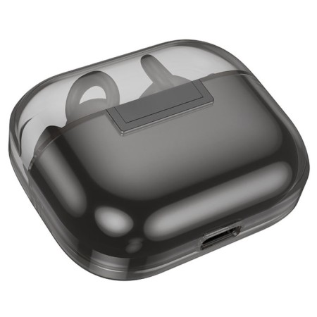 Hoco EW22 TWS headphones, wireless, vacuum, BT5.3, 30/300 mAh, microphone, black-2