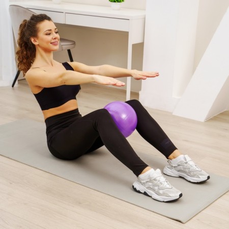 Yoga ball sangh, d = 25 cm, 100 g, purple color-8