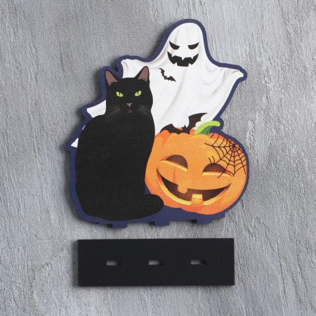 The desktop decor, figure, decoration on Halloween "Happy Halloween".-4