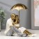 Souvenir Polystone Romance "Lovers kiss under the umbrella" Bezh 18x10x18 cm