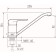 Kitchen mixer "RMS" SL55-004F-25, single-leaf, pour 255 mm, zinc, chrome