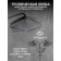 The shower system Zein Z3896, the upper and hand watering can, PVC hose, temperature screen, graphite