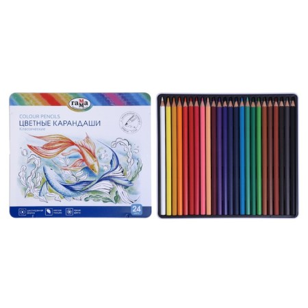 Pencils 24 colors "classic" 3.3 mm
