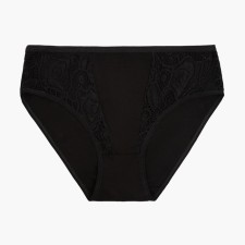 Cowards women's slips, black color, size 48-50