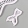 Cutters for polymer clay "Tail of the Mermaid" set 2 pcs 4x6 cm 7.2x11.2 cm