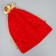 Bag gift suede "New Year's miracle", snowflakes, embossing, 30 x 40 cm +/- 1.5 cm, New Year