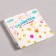 Paper napkins "Smile", 60 pcs in a bag, 3 layers