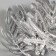 Artificial plant for creativity "Fern" 1 bouquet = 6 branches silver 13.5 cm