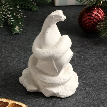 Figure for coloring "Snake on Stone", 9x7x5cm-3