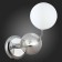 Wall lamp EVOLUCE. Sle220911-02. FORMAE. 2x5 watts, G9, 4000k, 13x15 cm, chromium color