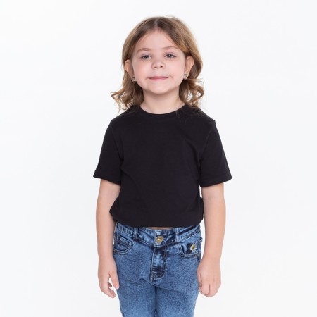 T -shirt for nursery, black color, height 110 cm-5