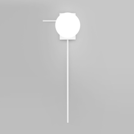 Wall lamp EUROSVET Fredo 40033/1, E14, 1x60W, 250x187x800 mm, white color