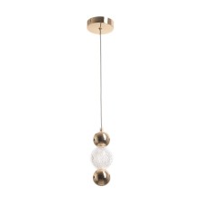 Saturo lamp LED 9W 3000k gold 8x8x22-172 cm
