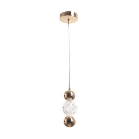 Saturo lamp LED 9W 3000k gold 8x8x22-172 cm