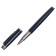 Organizer on Rings A6+, 80 sheets, leatherette, with a valve, a line, with a handle, in a gift box, blue