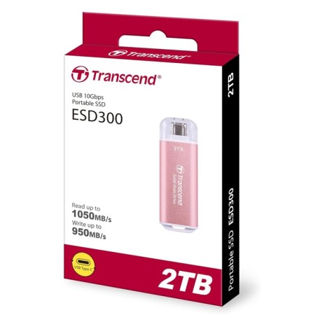 SSD Transcend USB-C 2TB TS2Tesd300P ESD300 SSD-3