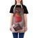 Apron kitchen with a photo print "Chocolate with strawberries", adjustable, size OS