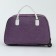 Road bag on wheels, outer pocket, purple color